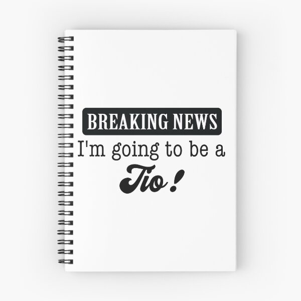 Item preview, Breaking News - I'm Going to be a Tio! designed and sold by LovenLaughter.