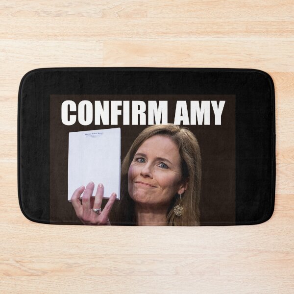 Item preview, Amy Coney Barrett Holding Up Notepad  designed and sold by Jennifer Church.