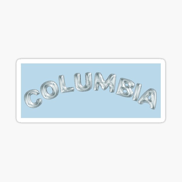 "Columbia University Balloon Arch" Sticker by emmartin1014 | Redbubble