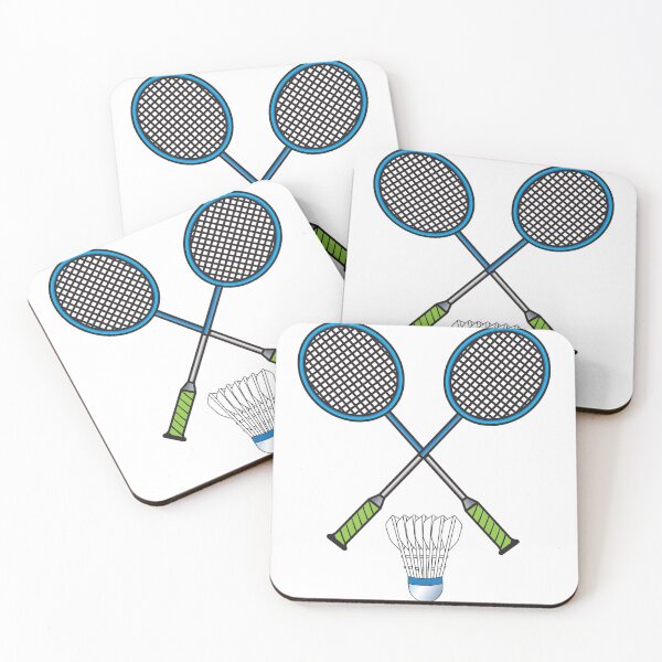 Item preview, Badminton racquets and shuttlecock designed and sold by RaionKeiji.