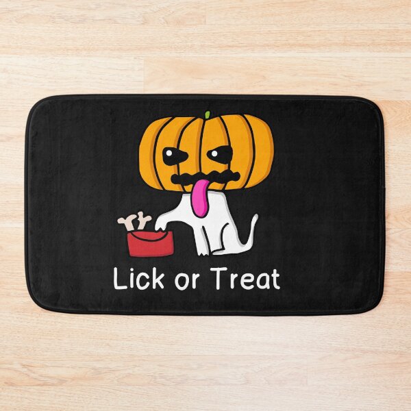 Item preview, Halloween dog Lick or Treat  designed and sold by happysketchy.