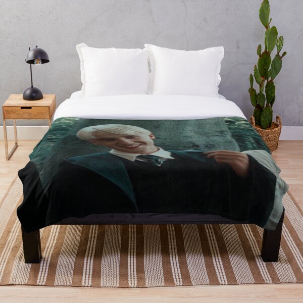 draco malfoy blanket / stickers Throw Blanket