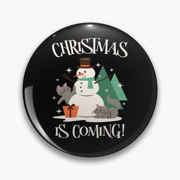 Item preview, Xmas is Coming - Christmas is Coming Cats designed and sold by Coder-T.