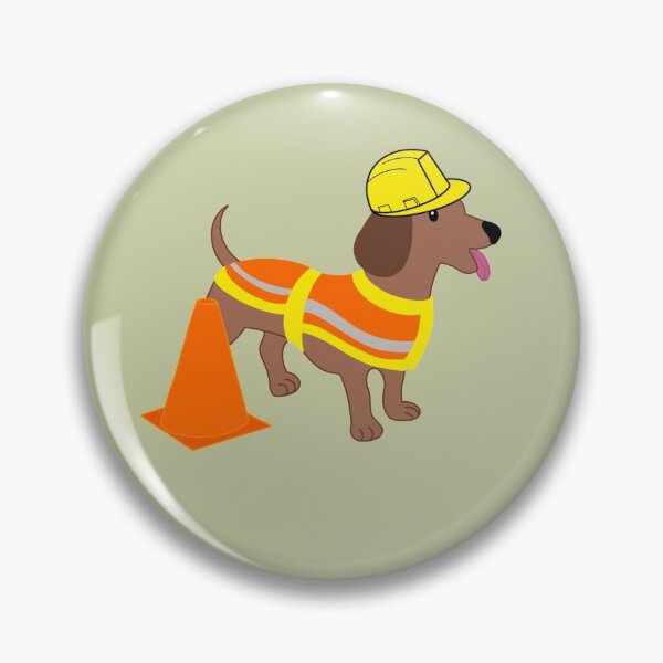 Item preview, Construction Dachshund  designed and sold by KriceDesign.