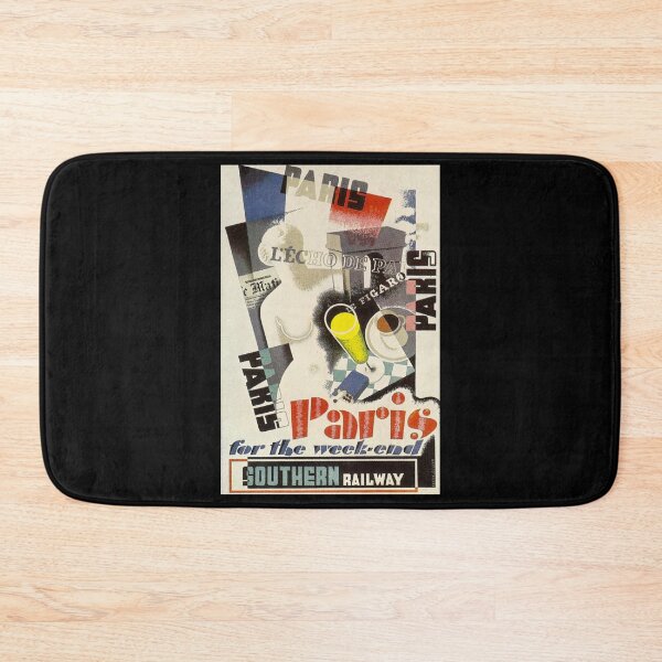 Item preview, Paris retro poster designed and sold by CorasPosters.