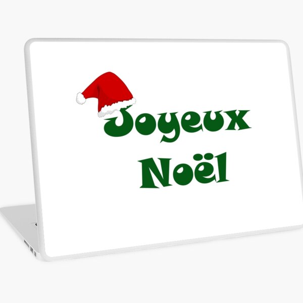 Aperçu de l'œuvre Joyeux Noël! Joyeux Noël en français créée et vendue par ThingsByJoy.