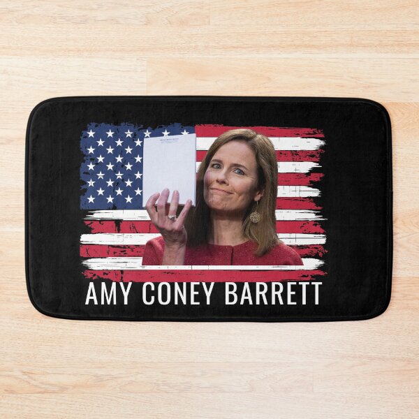 Item preview, Amy Coney Barrett Holding Up Notepad  designed and sold by Jennifer Church.