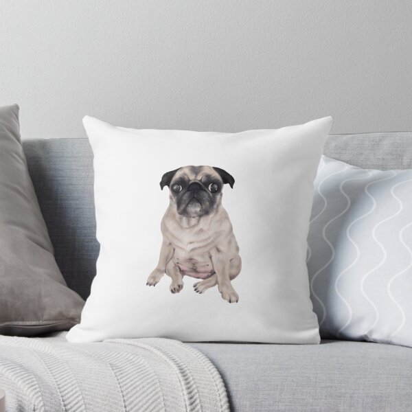 Item preview, Coco La Carlina Pug Blanco designed and sold by CoconatStudio.