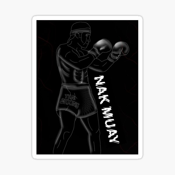 Item preview, Muay Thai nak muay fighter designed and sold by MORIANO TATTOOS.