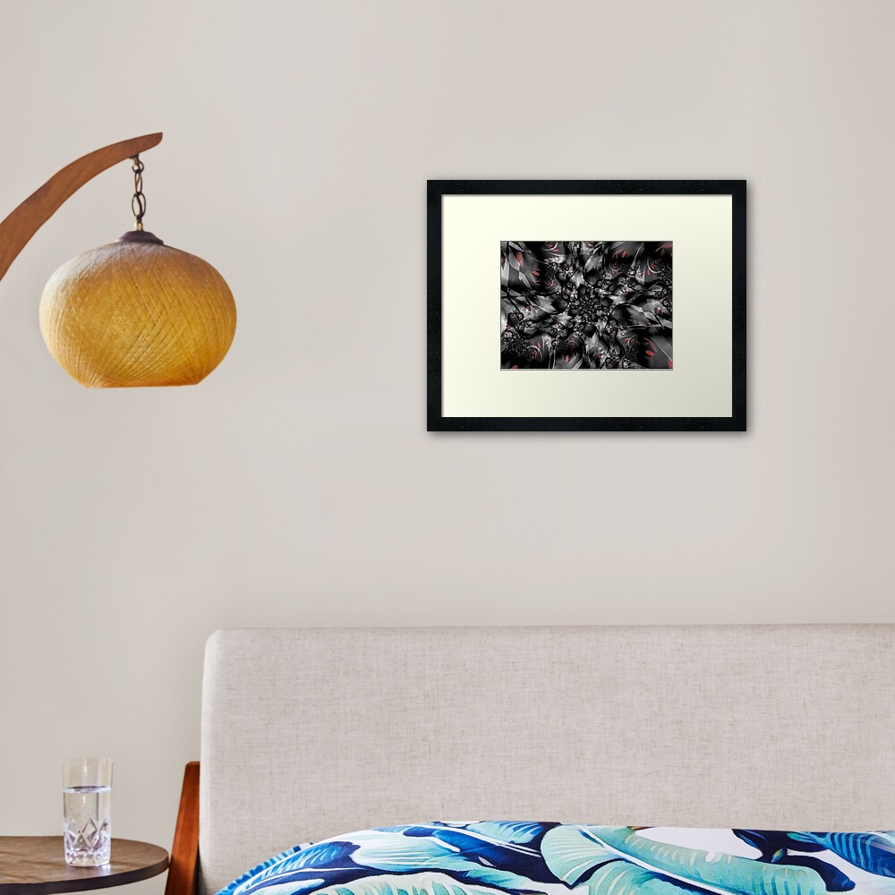 Shattered Glass Framed Art Print