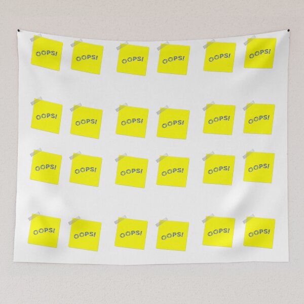 Item preview, Oops! Stickers designed and sold by worldtrend.