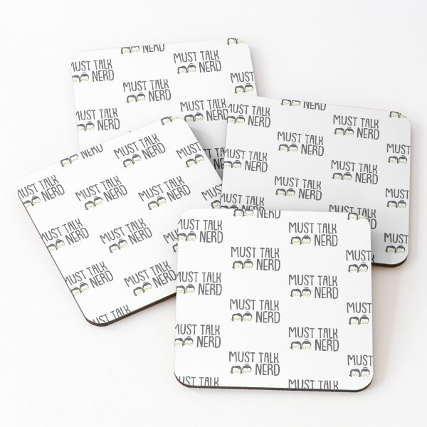 Item preview, Must Talk Nerd designed and sold by 2NerdswithWord.