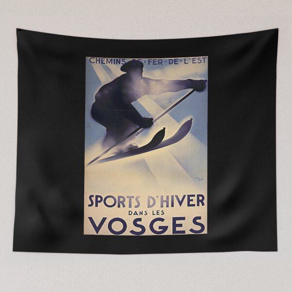 Item preview, Vosges retro poster designed and sold by CorasPosters.