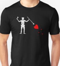 Camiseta unisex Edward Teach Bandera pirata
