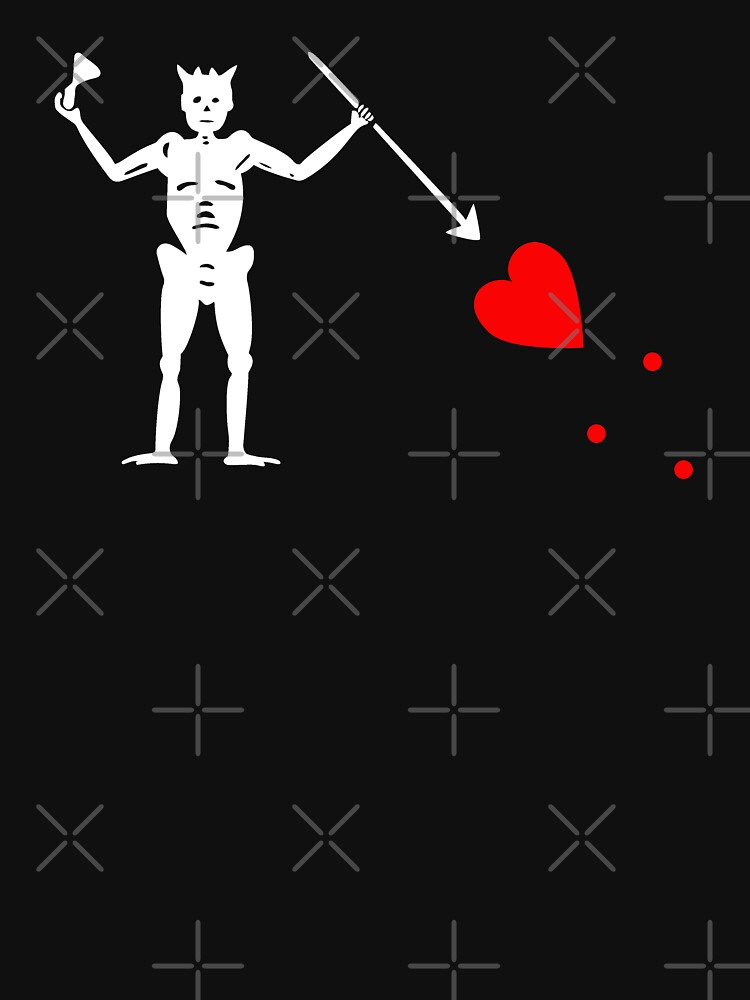 Edward Teach Pirate Flag by kayve