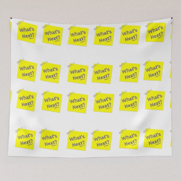 Item preview, What's Next? Stickers designed and sold by worldtrend.
