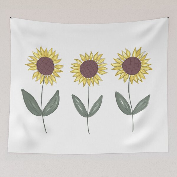 Item preview, three sunflower patch  designed and sold by mira-artsy.