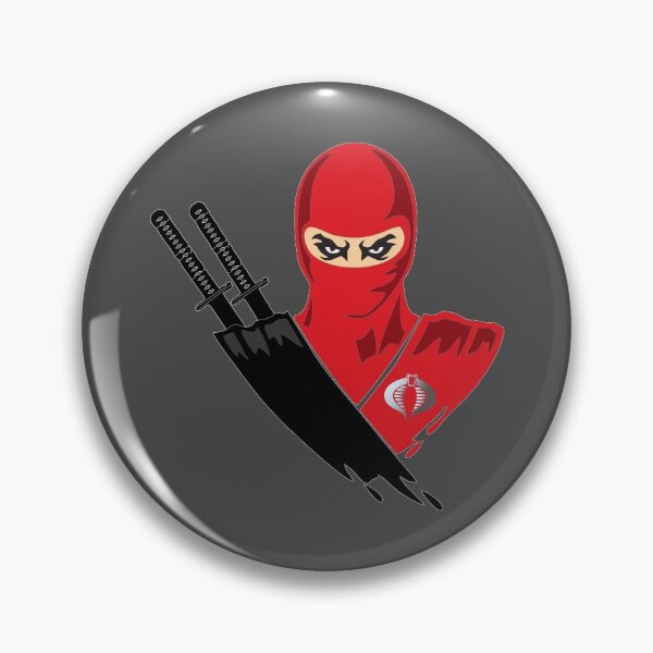 Item preview, Gi Joe Cobra Red Ninja Satan Logo designed and sold by AJ  Liber.
