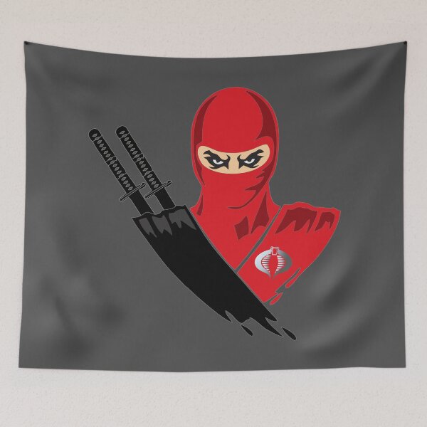 Item preview, Gi Joe Cobra Red Ninja Satan Logo designed and sold by AJ  Liber.