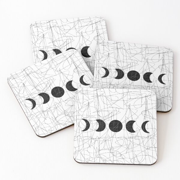 Item preview, Moon - Black designed and sold by tangerinedusk.
