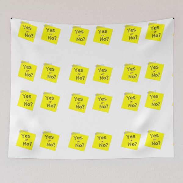 Item preview, Yes or No? Stickers designed and sold by worldtrend.