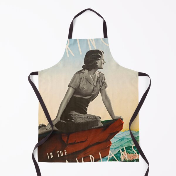 Item preview, Spring in the Grampians retro poster designed and sold by CorasPosters.