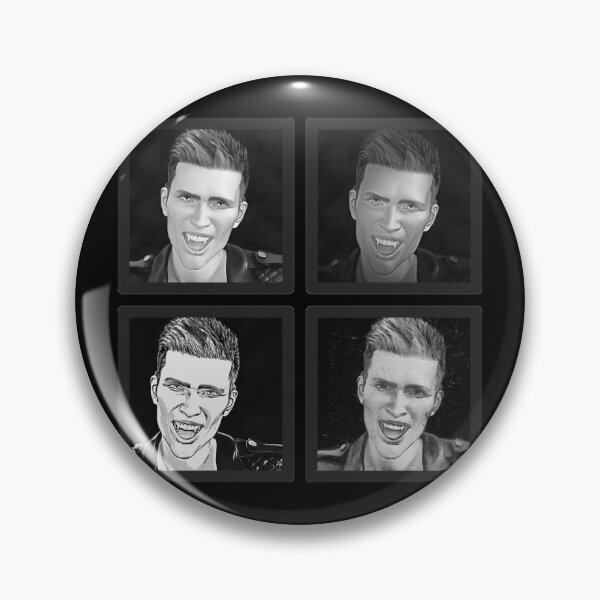 Item preview, Male Vampire Quartet In Black And White designed and sold by StormyMuse.