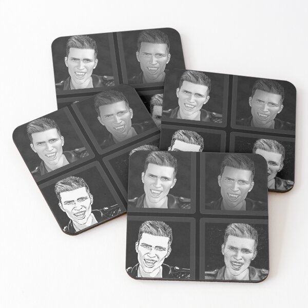 Item preview, Male Vampire Quartet In Black And White designed and sold by StormyMuse.
