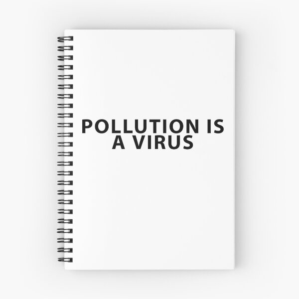 Item preview, Pollution is a Virus Simple designed and sold by Shujii.