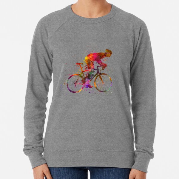 cyclist road bicycle Lightweight Sweatshirt