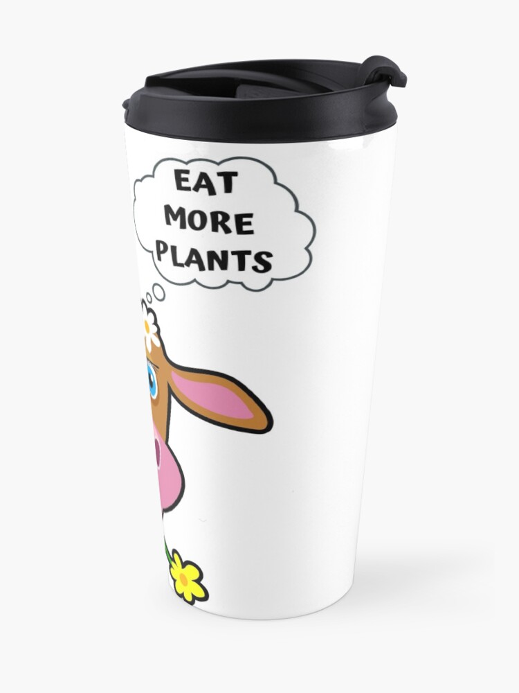 Alternate view of Eat More Plants Travel Mug