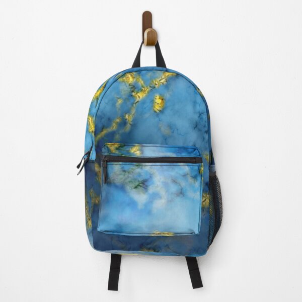 Item preview, Blue Marble with Gold Veins designed and sold by RoxanneG.