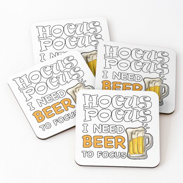 Item preview, Hocus Pocus I Need Beer To Focus designed and sold by Marstore.