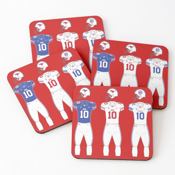 Item preview, SMU Football Uniforms designed and sold by one-broke-kid.