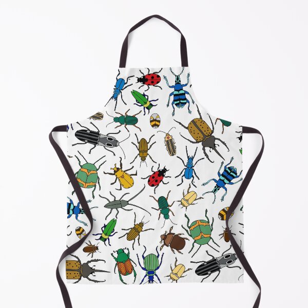 Item preview, Beetles Pattern || Bugs || Insects || Pattern designed and sold by Hilary Leslie.