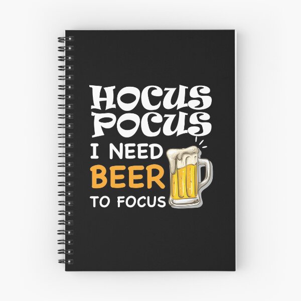 Item preview, Hocus Pocus I Need Beer To Focus designed and sold by Marstore.