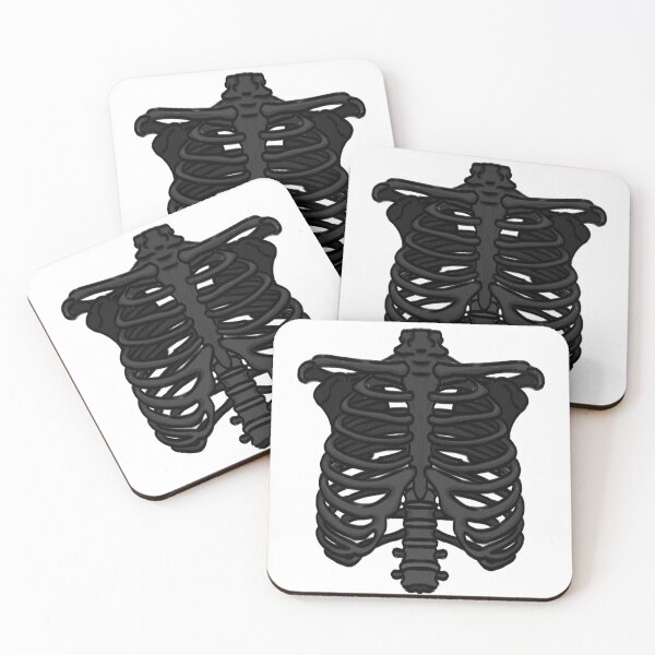 Item preview, Black ribcage designed and sold by BluishLemonade.