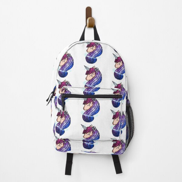 Item preview, Galaxy Unicorn Pink Blue Nebula Saturn Magical Kawaii designed and sold by Jolly-Yosei.