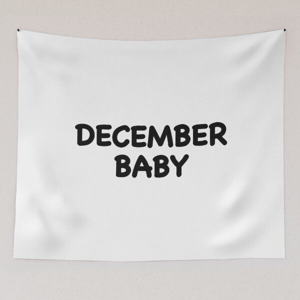 Item preview, December Baby designed and sold by popculturechick.