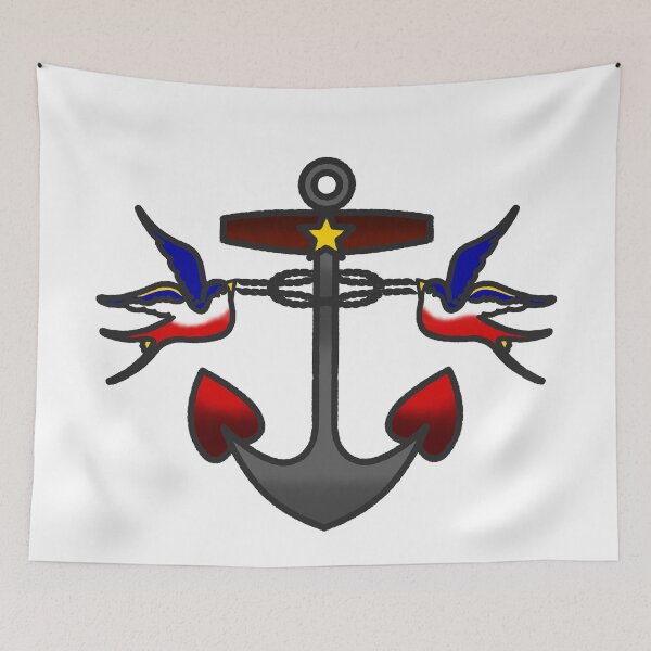 Item preview, Anchor and Swallows designed and sold by kmtnewsmans.