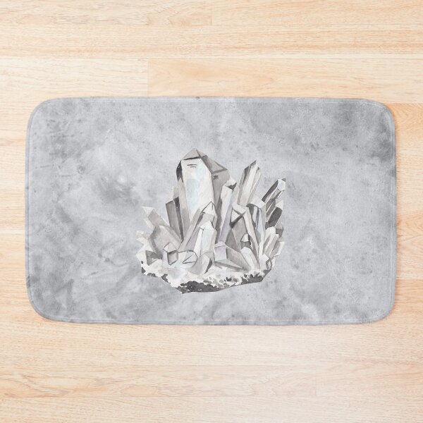 Item preview, Crystal gem stone watercolor print designed and sold by frenchstylehome.