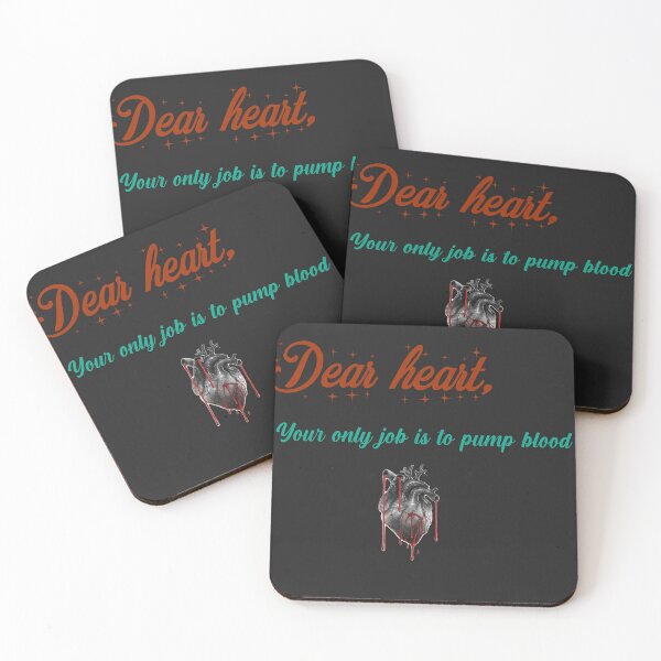 Item preview, Dear heart your only job is to pump bloodt-shirt designed and sold by Yassirkhali.