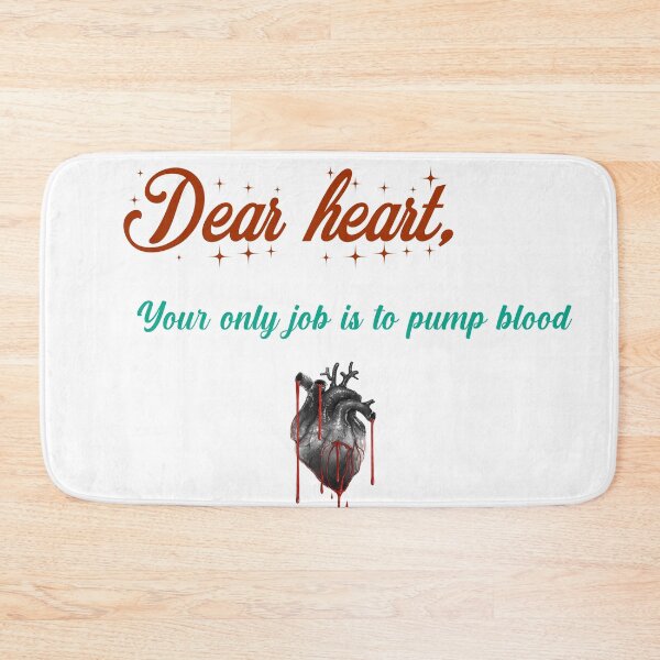 Item preview, Dear heart your only job is to pump bloodt-shirt designed and sold by Yassirkhali.