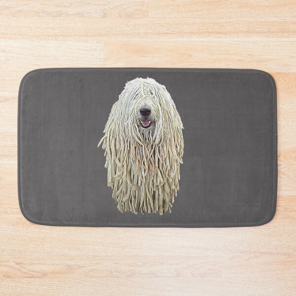 Item preview, Komondor Dog Dreadlocks designed and sold by ElegantCat.