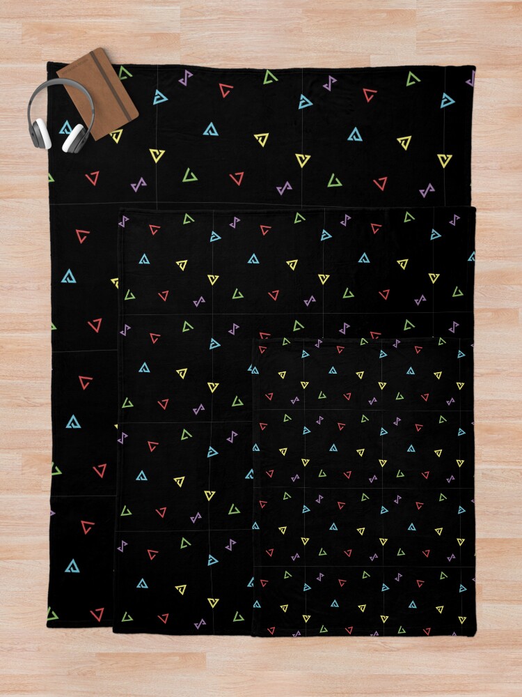 Alternate view of Witcher Signs Throw Blanket