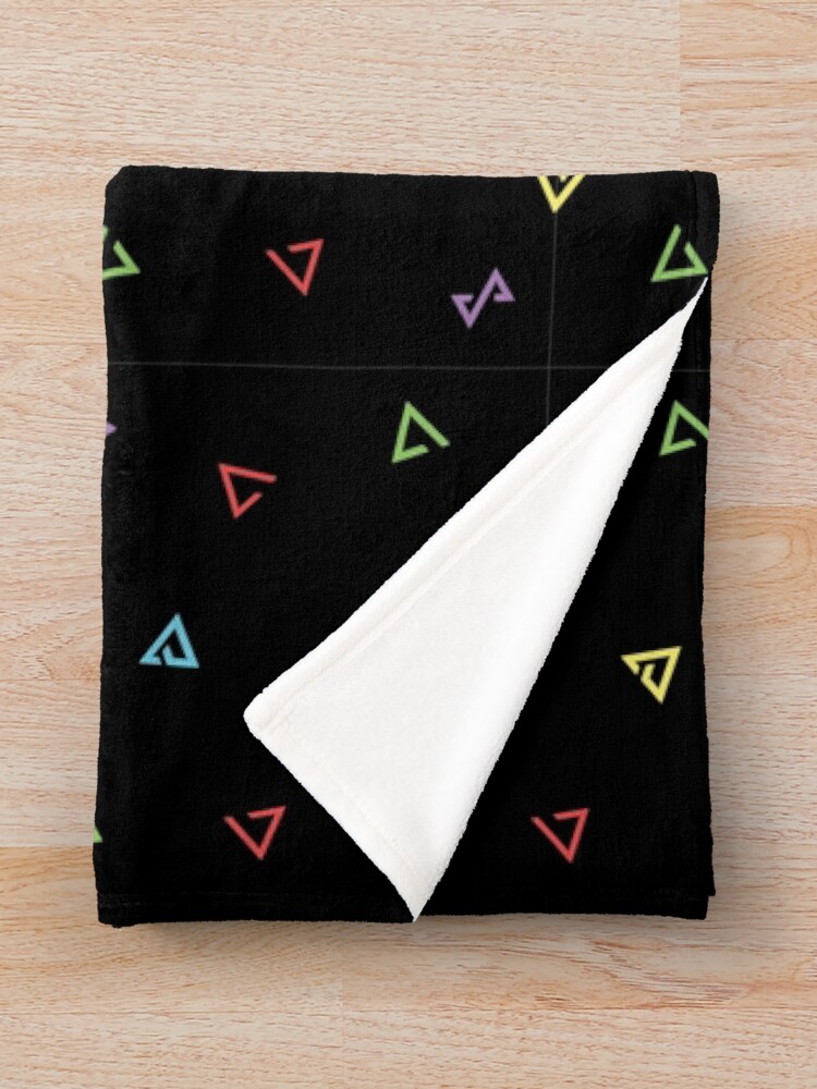 Alternate view of Witcher Signs Throw Blanket