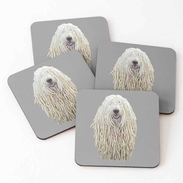 Item preview, Komondor Dog Dreadlocks designed and sold by ElegantCat.