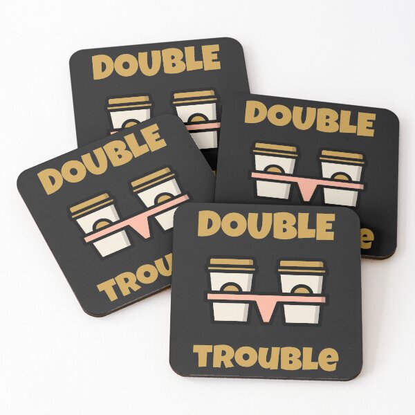 Item preview, Double Trouble- Coffee Cups designed and sold by Arva-Designs.