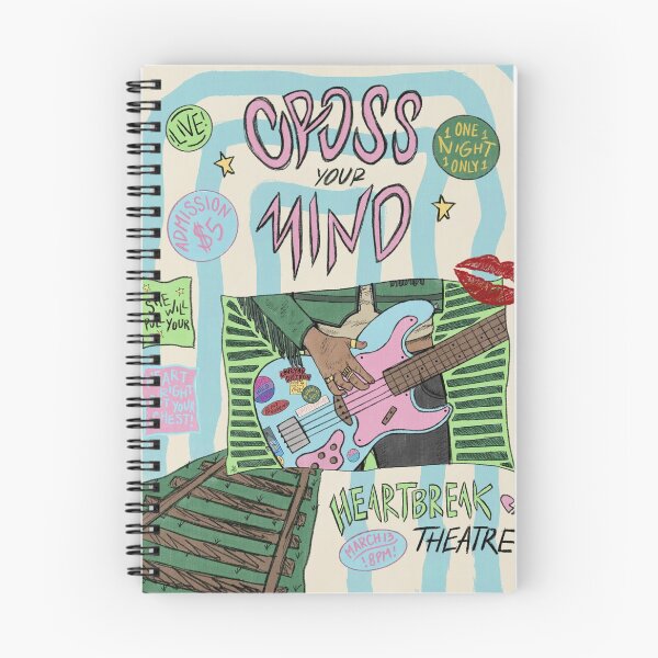 Item preview, cross your mind! concert poster designed and sold by tmrwlaura.