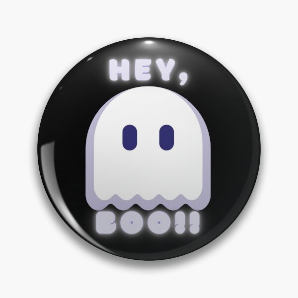 Item preview, Hey Boo Cute Glowing Ghost designed and sold by Alladin7.